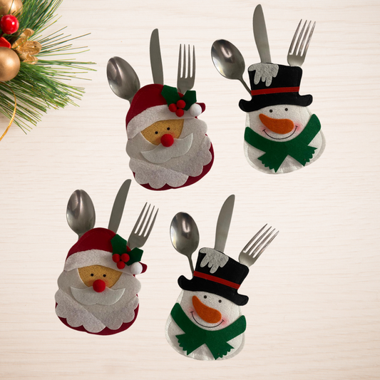 Combo Navideño 4 puesto Estuche Nevera